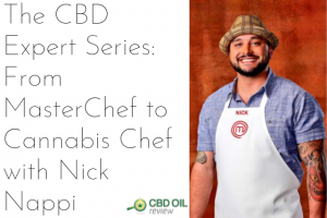 header image for cbd expert series interview with chef Nick Nappi