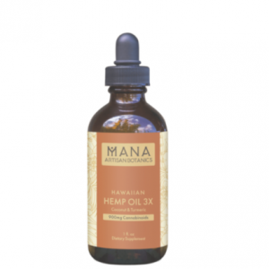 Mana Artisan Botanics CBD Oil 3X Image