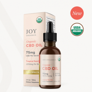 Joy Organics Organic Full Spectrum CBD Tinctures Image