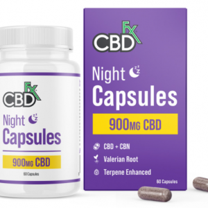 CBDfx CBD + CBN Night Capsules For Sleep Image