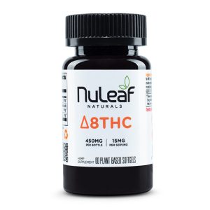 Nuleaf Naturals Full Spectrum Delta 8 THC Capsules Image