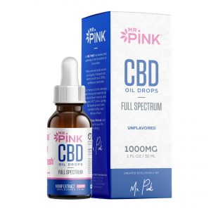 Mr. Pink CBD Logo